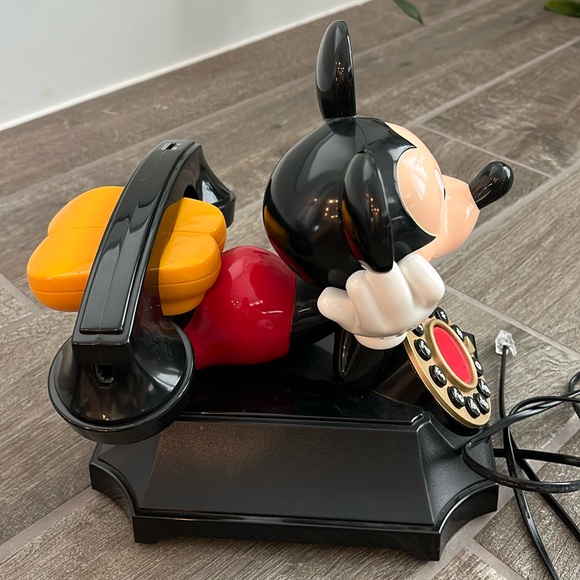 Vintage Mickey Mouse Disney Animated Rotary landline Home Phone - Picture 7 of 13